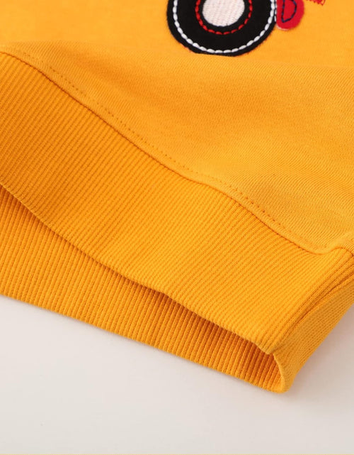 Load image into Gallery viewer, 2 Pack Toddler Boys Sweatshirts Patterned Long Sleeve Pullover Crewneck Tops Shirts
