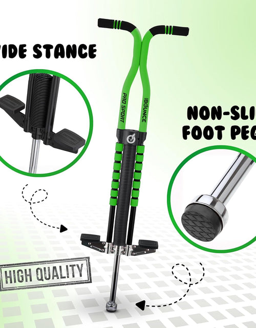 Load image into Gallery viewer, Pogo Stick for Kids - Pogo Sticks for Ages 9 and Up, 80 to 160 Lbs - Pro Sport Edition, Quality, Easy Grip, Pogostick for Hours of Wholesome Fun
