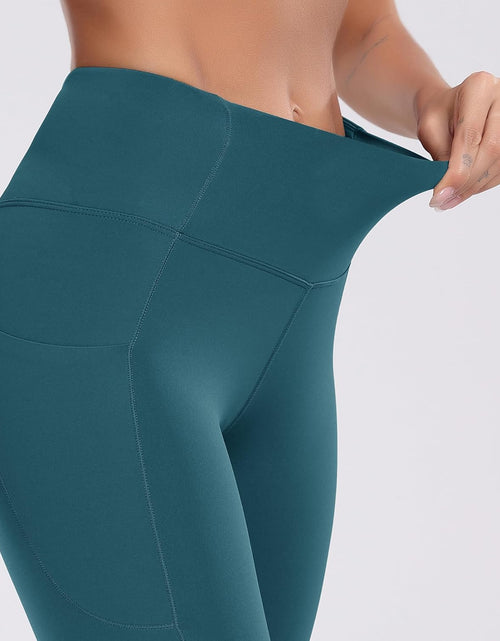 Load image into Gallery viewer, Women'S Short Yoga Side Pockets High Waist Workout Running Shorts
