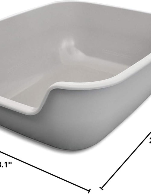 Load image into Gallery viewer, Betterbox Cat Litter Box, Non-Stick Large Litter Box (Kitty Litter Box-Pet Safe Non-Stick Coating for Easy Cleaning of Cat Litter) Litter Pans Made of Stronger ABS Plastic Single or Two Pack

