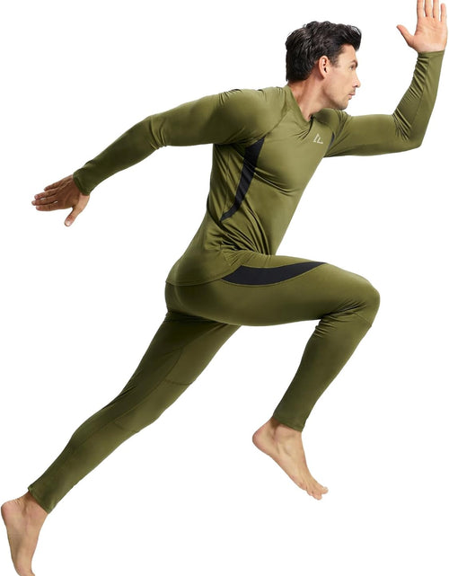 Load image into Gallery viewer, Thermal Underwear Set Winter Hunting Gear Sport Long Johns Base Layer Bottom Top Midweight
