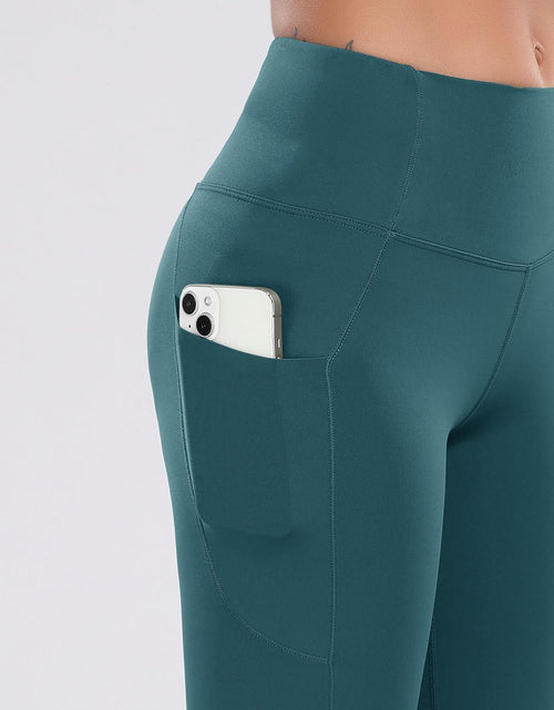 Load image into Gallery viewer, Women'S Short Yoga Side Pockets High Waist Workout Running Shorts
